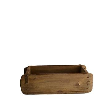 Baksteenmal hout L 32 cm natuurlijk