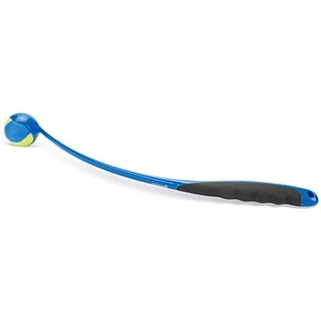 Hondenspeelgoed Fetch tennisbalwerper blauw 62 cm
