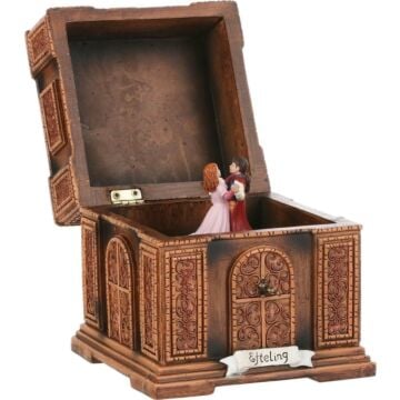 Muziekdoos assepoester l11.5b11.5h12cm - Luville