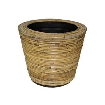 Drypot rond streep grijs Ø32 cm