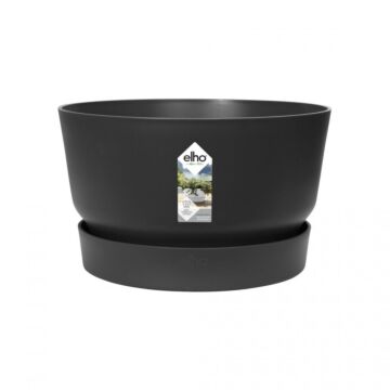 Elho Greenville Schaal Bloempot Living Black Ø 32.5 cm
