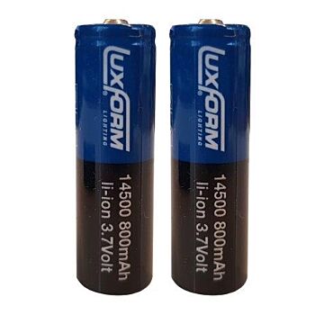 Solar batterij 2x 14500 li-ion 3.7v - Luxform