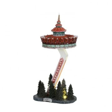 Pagode werkt op batterijen - l16xb12,5xh29,5cm - Luville