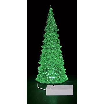 Lemax Crystal Lighted Tree, 3 Color Changeable