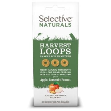 Natural loops harvest hamster 80g