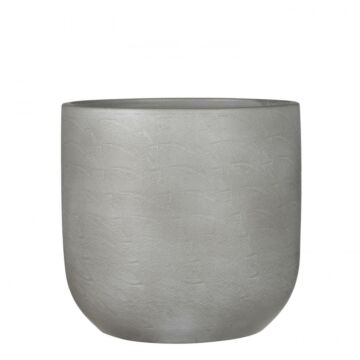 Pot nora d25h24cm lichtgrijs - Mica