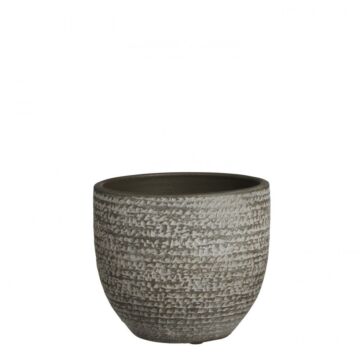Pot Carrie d16h14cm donkergrijs - Mica
