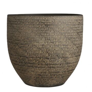 Pot d39h36cm bruin - Mica