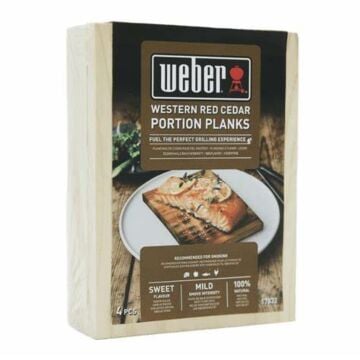 Weber Cederhouten rookplanken 4 pcs