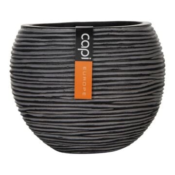 Vaas bol zwart Ø 29,2 cm