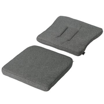 Wicker Dining kussen set grijs