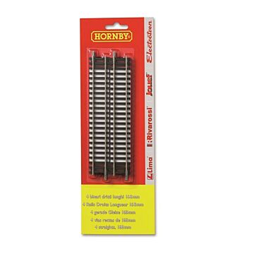 Rails Recht 4 Stuks van 168 mm