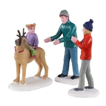 Lemax Rover Plays Rudolph, set van 3