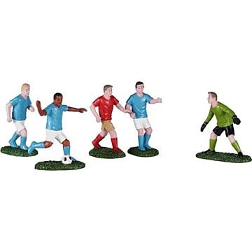 Lemax Soccer Practice, set van 5