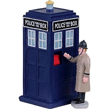 Lemax Police Call Box, set van 2