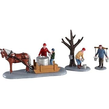Lemax Maple Syrup Season, set van 3