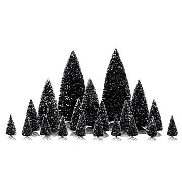 Lemax Assorted Pine Trees, set van 21