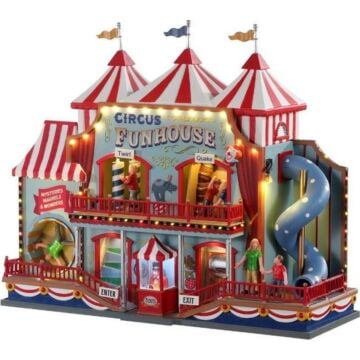 Lemax Circus Funhouse, met 4.5V Adapter
