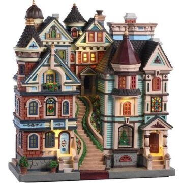 Lemax Houses on A Hill, B/O (4.5V)