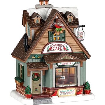 Lemax Cardinal Café, B/O LED