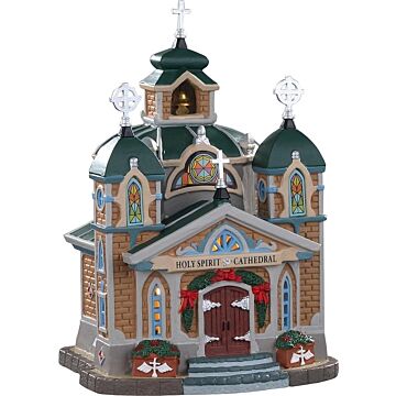 Lemax Holy Spirit Cathedral, B/O LED