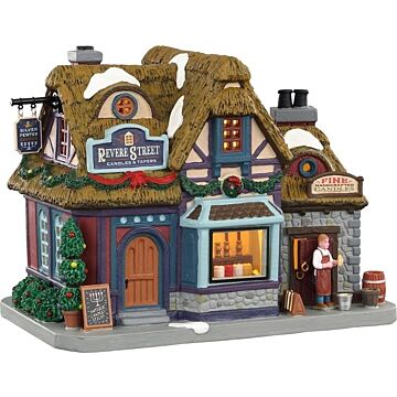 Lemax Revere St. Candles, B/O LED