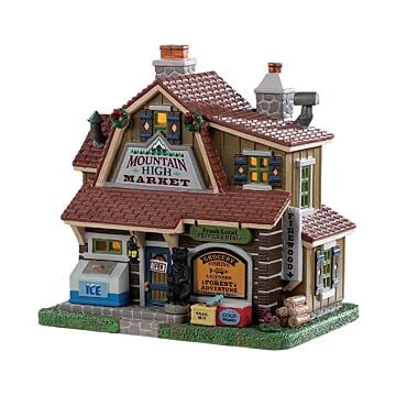 Lemax Mountain High Market