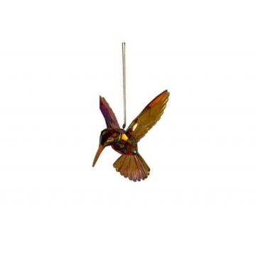 Kolibri goud Pvc Ornament10 cm - Kurt Adler