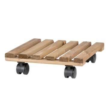 Trolley bruin vierkant Outdoor 29 cm