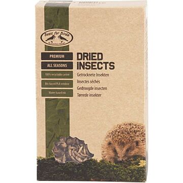 Gedroogde insecten egelvoer 25 gram