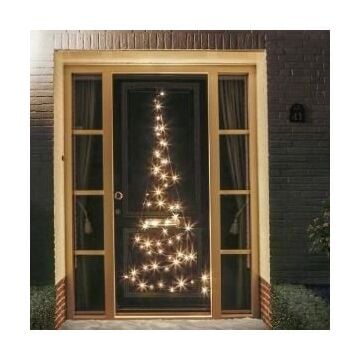 Deurkerstboom 120LED warm wit 210 cm - Fairybell 