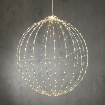 Lichtbol LED hanglamp klassiek wit - 400 LED Ø 60 cm - Luca Lighting