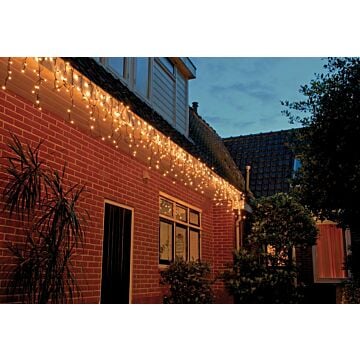 Connect De Luxe Icicle Lights 200LED Classic 400x100cm