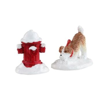 Lemax Snow Hydrant, set van 2