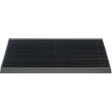 Deurmat Outline zwart 40x60 cm - Hamat