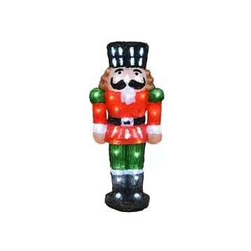 LED nutcracker acryl steady outdoor - Lumineo