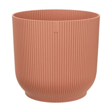 Bloempot Vibes Fold rond wielen roze Ø 35 cm - Elho