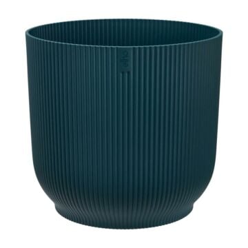 Bloempot Vibes Fold rond wielen blauw Ø 35 cm - Elho