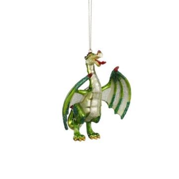 Efteling ornament draak glas 11,5cm