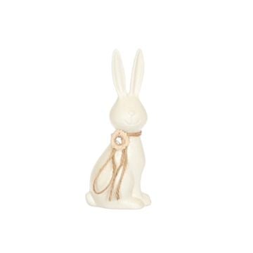 Decoratie konijn 19,5 cm - HBX natural living