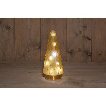 Boom glas mat goud met gouden voet Ø 10,5 cm Boom glas mat goud met gouden voet Ø 10,5 cm