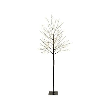 LED Kerstboom zwart 480 LED - 150 cm - Lumineo