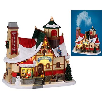Lemax Santa'S Chalet, met 4.5V Adapter