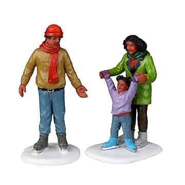 Lemax Family Ice Follies, set van 2
