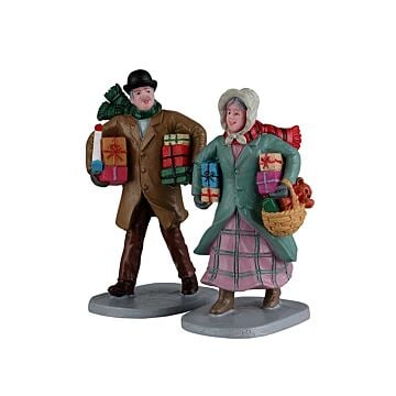 Lemax Gifts for the Grandchildren, set van 2