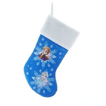 Kerstsok Frozen blauw 48 cm - Kurt S Adler