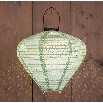 Solar lampion Marrakesh groen 33 cm