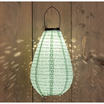 Solar lampion Marrakesh groen 20 cm