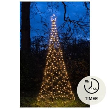 LED Kerstboom classic warm 320 cm - Anna's Collection
