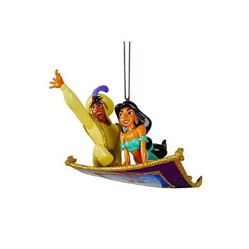 Aladdin & Jasmine 3D ornament
